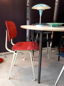 Dutch, moulded ply and metal framed chair designed by Friso Kramer for 'De Cirkel' c. 1954. Had a similar aesthetic to a lot of Jean Prouvé's furniture I thought...