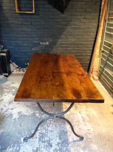 Dining Table - refinished by 3 restorers (of Hitchin)