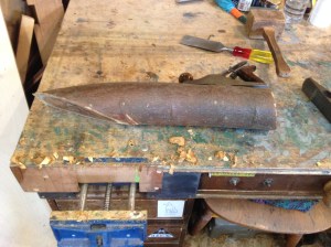 A length of Laburnum, dried out for a while