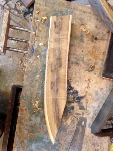 Spoon 2 carved by Tom at 3 restorers - Hitchin